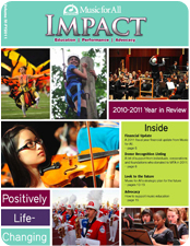 Music for All’s Annual Report Now Available Online