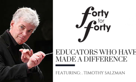 Educators Who Have Made A Difference: Timothy Salzman