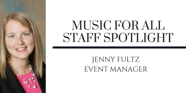 Music for All Staff Spotlight: Jenny Fultz