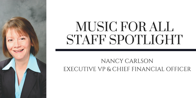 Music for All Staff Spotlight: Nancy Carlson