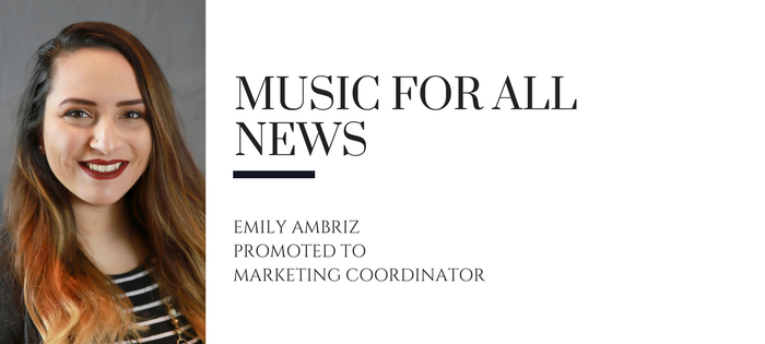 Emily Ambriz Promoted to Marketing Coordinator