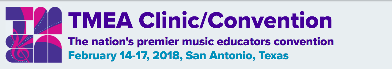 Visit Music for All at the 2018 TMEA Convention