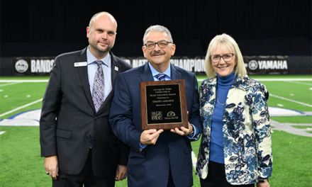 Congratulations David LaMorte: 2018 George N. Parks Leadership in Education Award Recipient
