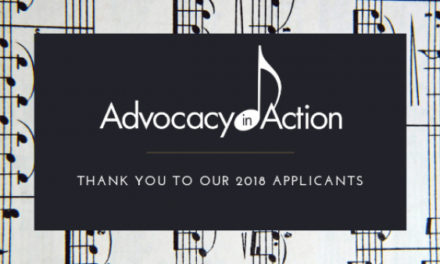 Thank You to the Inaugural Advocacy in Action Awards Applicants
