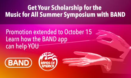 Get your Scholarship for the Summer Symposium 2020 with BAND
