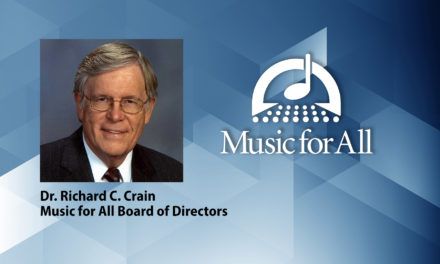 Music for All Welcomes New Board Member Richard Crain