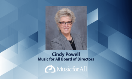 Cindy Powell Joins Music for All Board