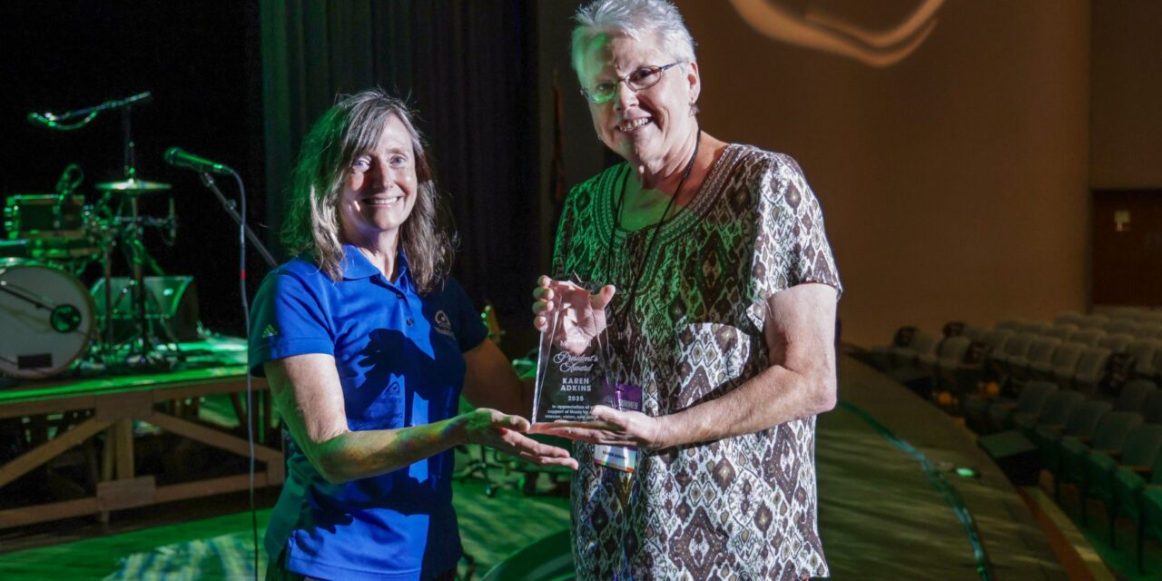 Music for All Presents President’s Award to Ball State University’s Karen Adkins