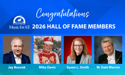 Music for All Announces the 2026 Hall of Fame Inductees 