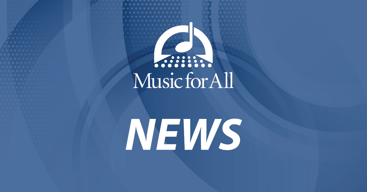 Music for All Announces Departure of Jeff Young, Director of Camps